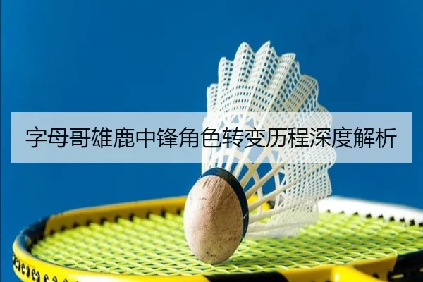 字母哥雄鹿中锋角色转变历程深度解析